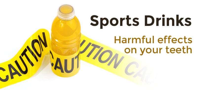 Sports Drinks Harmful Effect on Teeth