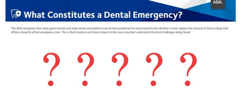 ADA Dental Emergency Cover Blog Post