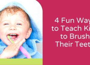 Four Fun Ways to Teach Kids to Brush Teeth Smiling Toddler