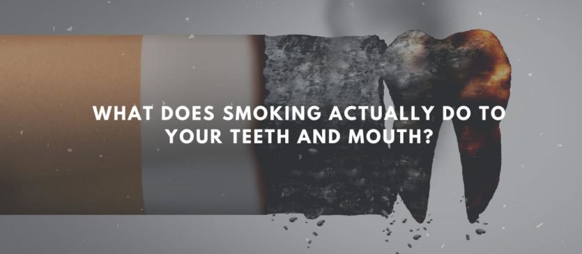 What Does Smoking Do To Your Mouth Burning Cigarette