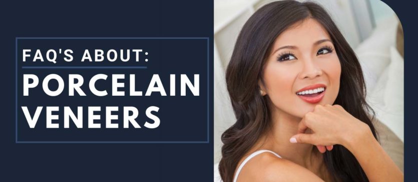 FAQ About Porcelain Veneers Beautiful Woman