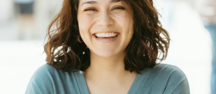 Girl Smiling After Invisalign